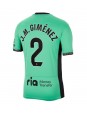 Moški Nogometna dresi replika Atletico Madrid Jose Gimenez #2 Tretji 2023-24 Kratek rokav
